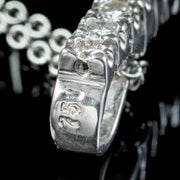 Edwardian Style Diamond Cross Pendant Necklace 18ct Gold 1.40ct Of Diamond