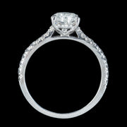 Edwardian Style Diamond Heart Ring 1ct Heart 1.4ct Total With Cert