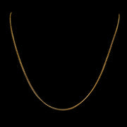 Gold Chain Sterling Silver 18ct Gold Gilt