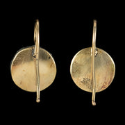 Georgian Style Paste Earrings Silver 18ct Gold