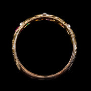Antique Victorian Regard Gemstone Ring 18ct Gold Dated 1880