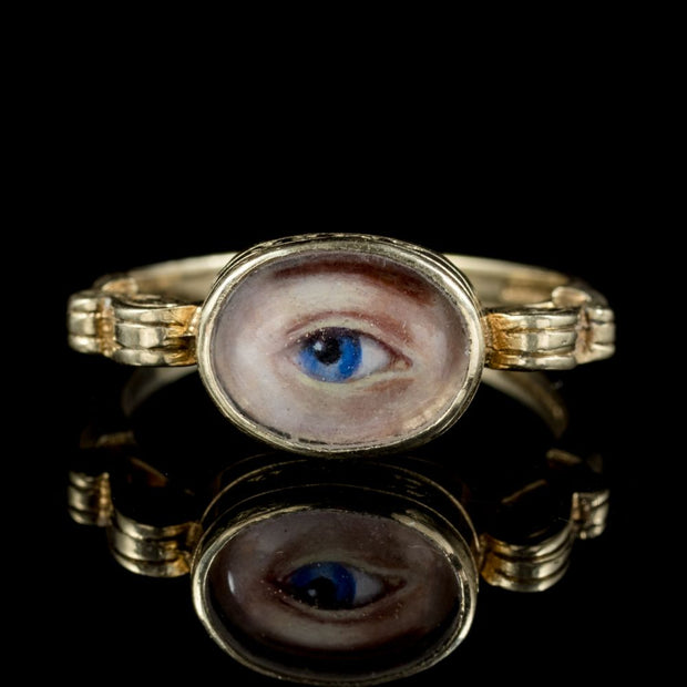 Lovers Eye Ring 9Ct Yellow Gold Amie And Amet