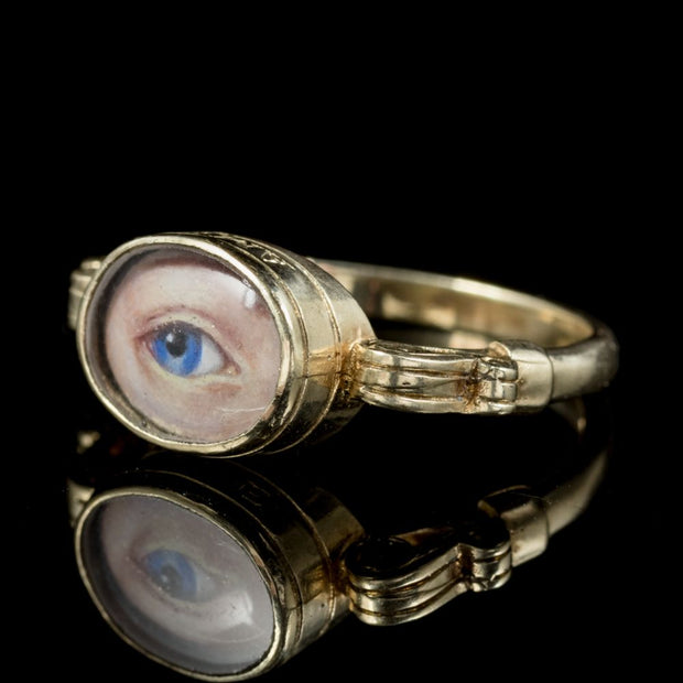 Lovers Eye Ring 9Ct Yellow Gold Amie And Amet