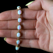 Victorian Style Opal 9Ct Yellow Gold Bracelet