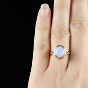 Opal Gold Ring 2.5Ct Opal 9Ct Gold