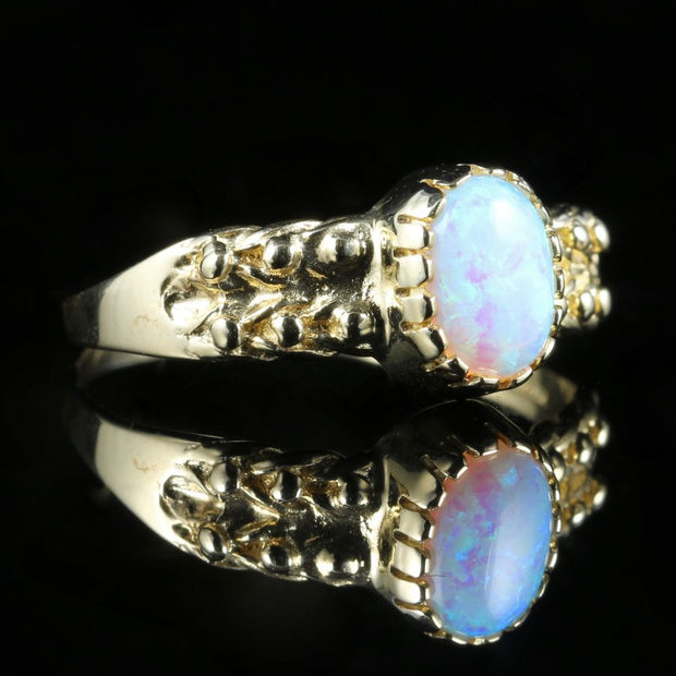 Opal Gold Ring 9Ct Gold 0.70Ct Opal