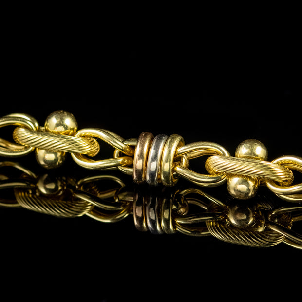 Solid Gold Bracelet 18Ct Yellow Gold