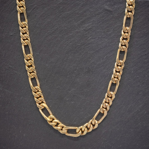 Solid Silver Chain 14Ct Yellow Gold Gilded Link Necklace