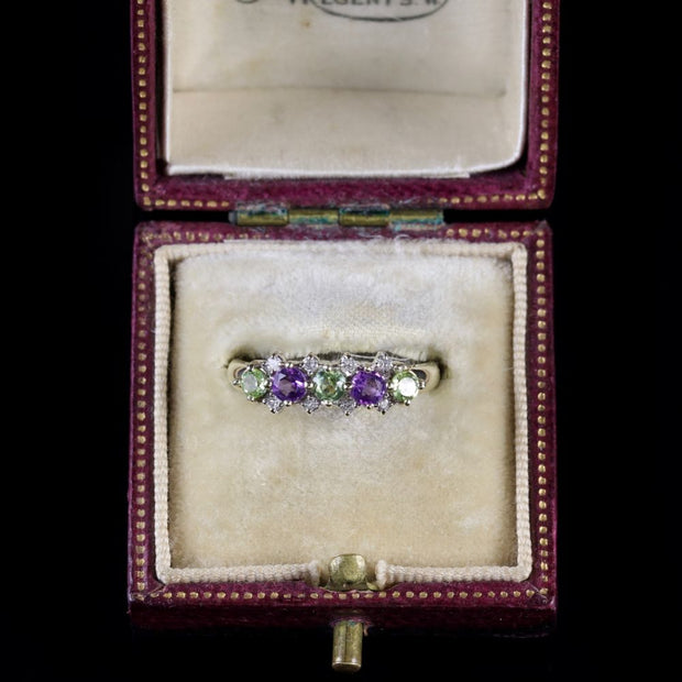 Suffragette 9Ct Gold Ring
