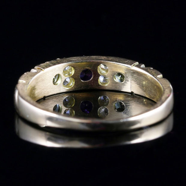 Suffragette Ring Antique Victorian 18Ct Gold Circa 1900