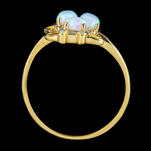 Victorian Style Opal Insect Ring 