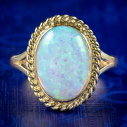 Victorian-Style-Opal-Gold-Ring-9ct-Gold-6ct-Opal