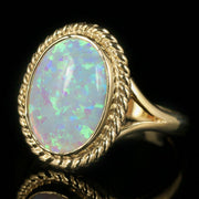 Victorian-Style-Opal-Gold-Ring-9ct-Gold-6ct-Opal