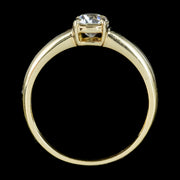 Vintage Diamond Solitaire Ring 0.80ct Diamond 