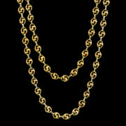 Vintage Love Knot Guard Chain 9ct Gold Dated 1977
