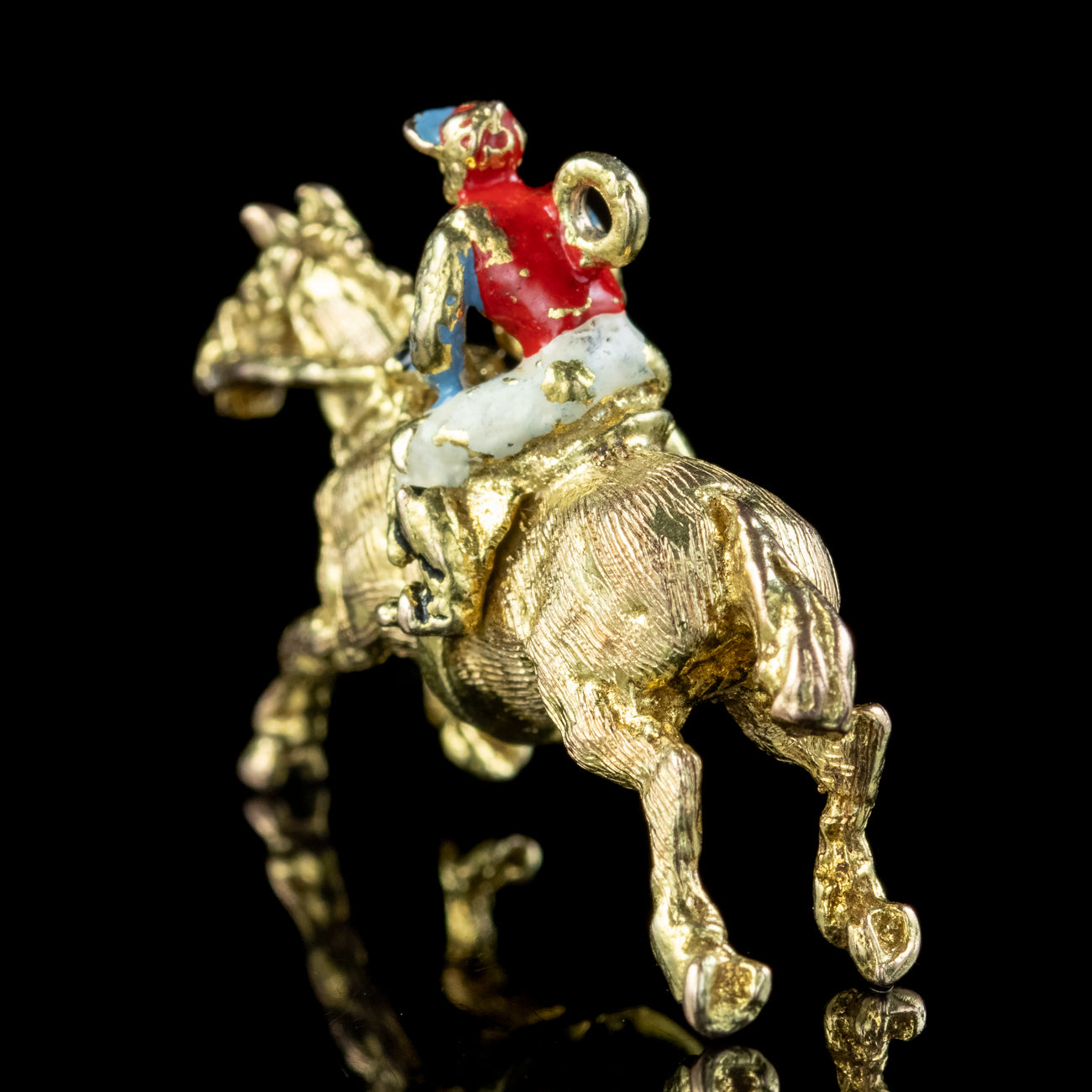 Churchill Downs Jockey Silk Enamel Charm Necklace main image 1