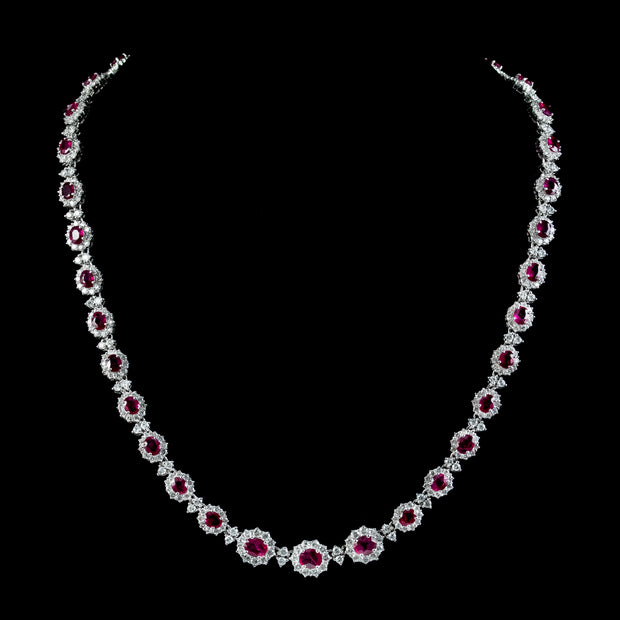 Astonishing Diamond Riviere Necklace | Joud Soutou Jewelry | Gold, Diamonds  & Watches store in Lebanon
