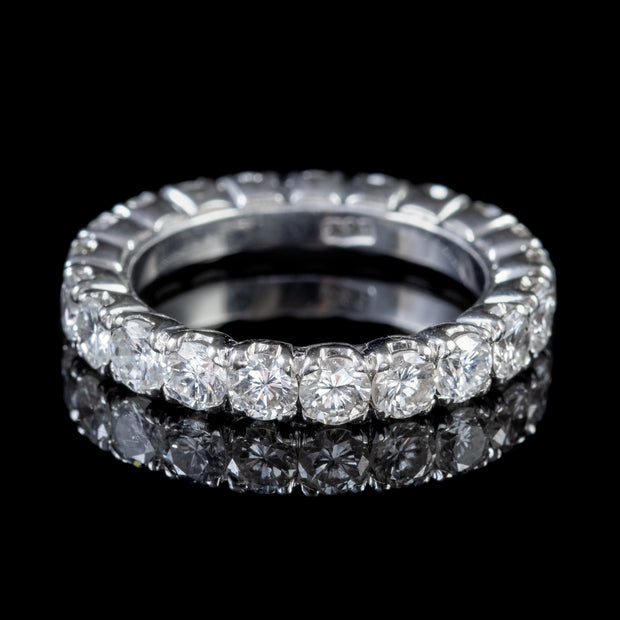 Vintage Diamond Full Eternity Ring front