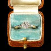Vintage Diamond Heart Engagement Ring Dated 1964