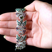 Vintage Suffragette Paste Stone Bracelet