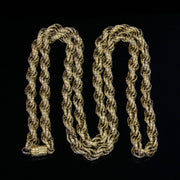 Antique Georgian Long Georgian Chain 38 Inches 88.2 Grams Circa 1780