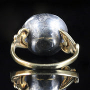 Antique Georgian Pink Paste Ring 18Ct Gold Silver Circa 1770