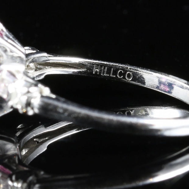 Pink Sapphire Diamond Ring 14Ct 3Ct Pink Sapphire